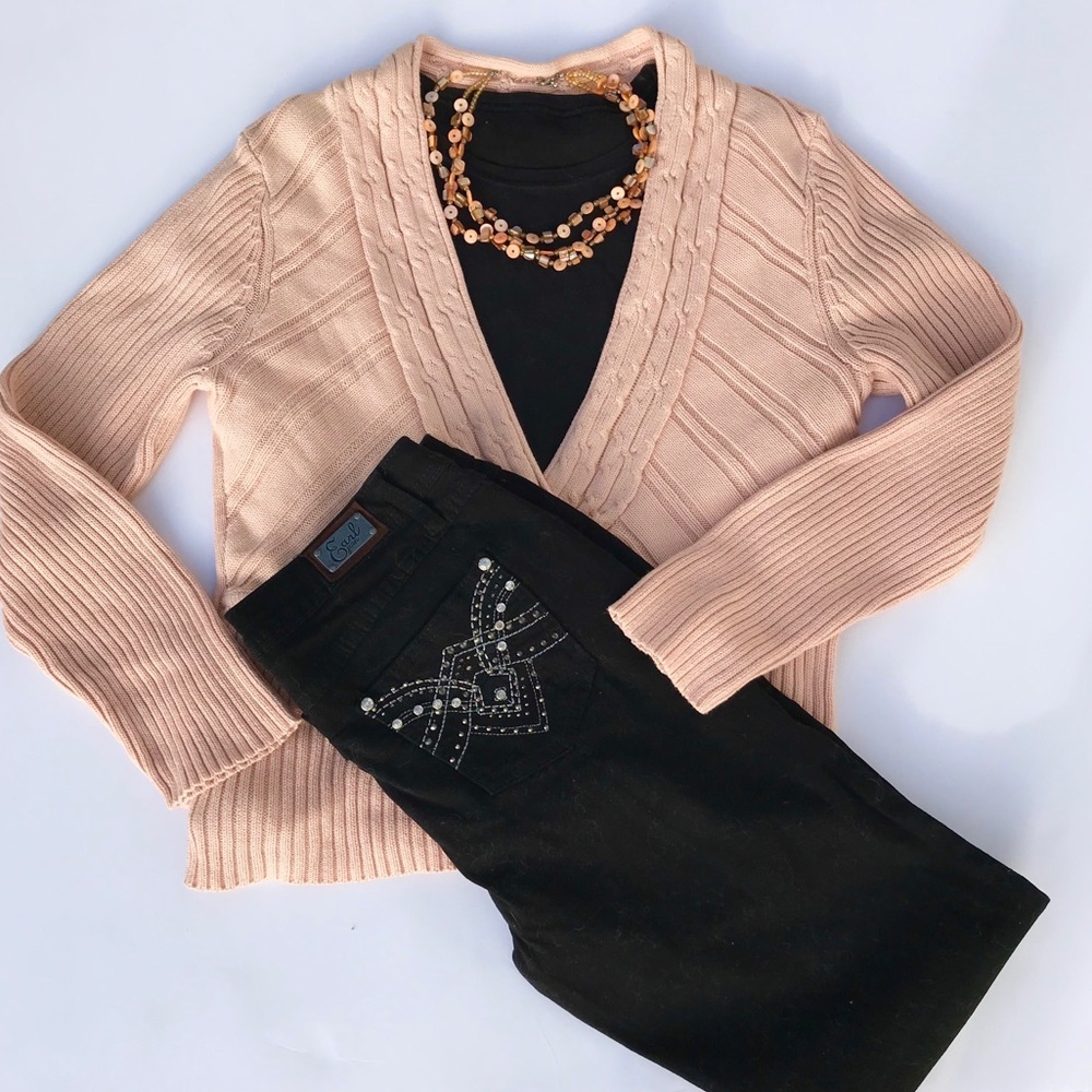 “Axcess” NWOT V-neck Long Sleeve Sweater Sz:Xlg